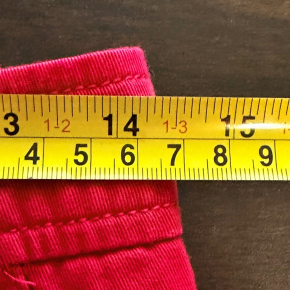 L.L.Bean Soft Denim Skirt, Cranberry, 100% Cotton, Size 4, Straight, Knee Length - Picture 5 of 6